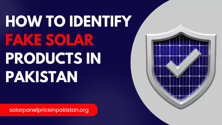 Identifying Fake Solar Products