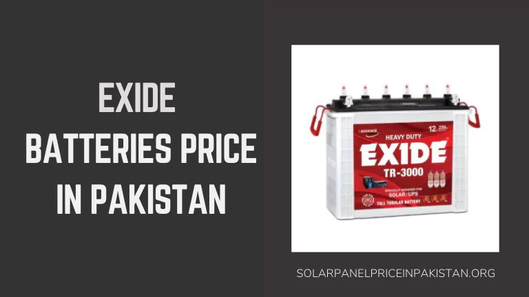 Exide Batteries Price